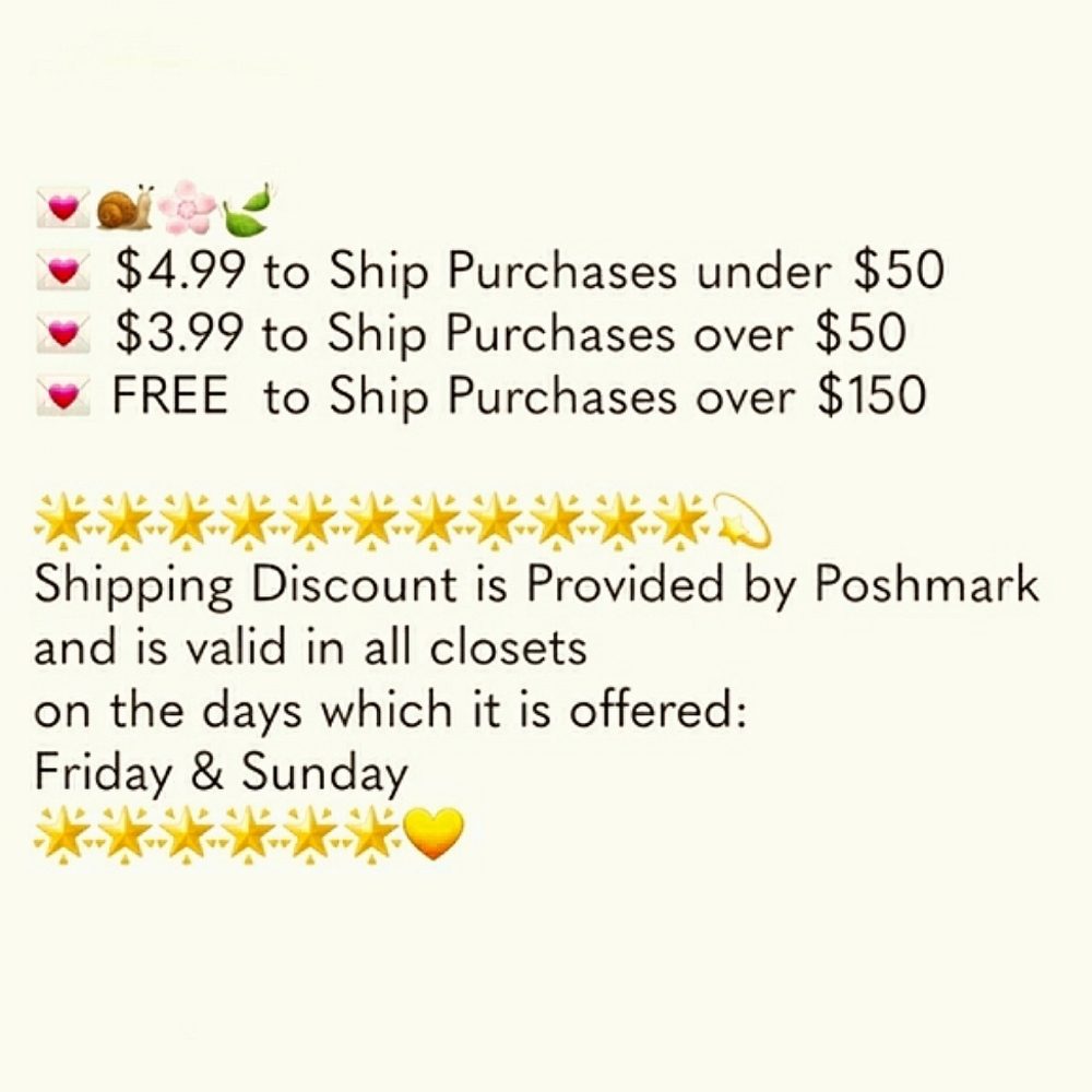 Free Shipping & $3.99 Shipping On Friday & Sunday… - image 6